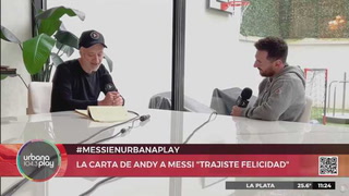 La emotiva carta de Andy Kusnetzoff para Lionel Messi
