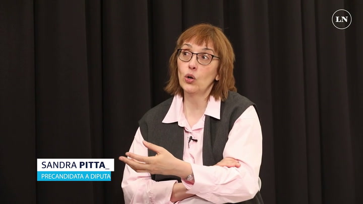 Sandra Pitta: 'Con Ricardo coincidimos en cómo sacar el país adelante'