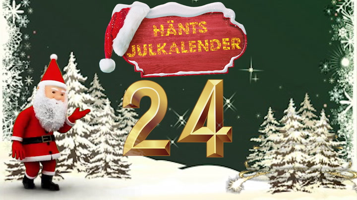 Hänts julkalender 24 - God jul från Babben Larsson