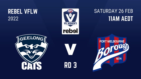 26 February - Round 3 - Geelong v Port Melbourne