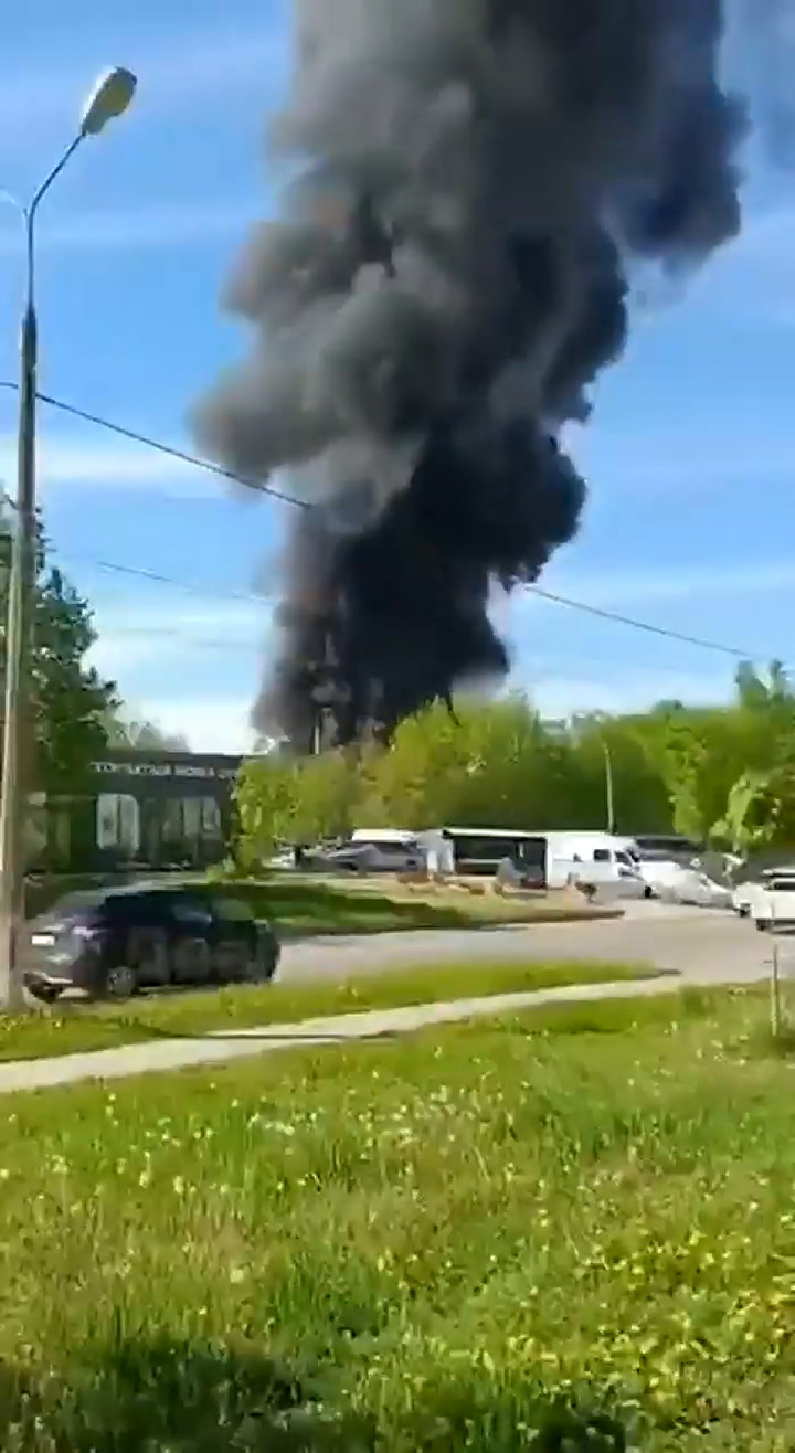 Otro incendio en Rusia