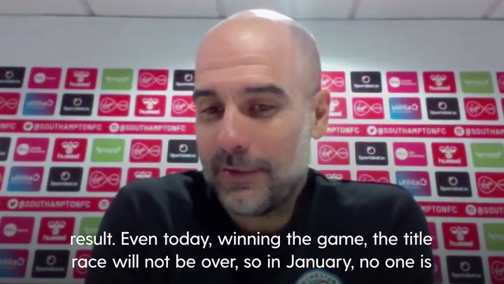 Pep Guardiola reflects on 'tough game' against Southampton