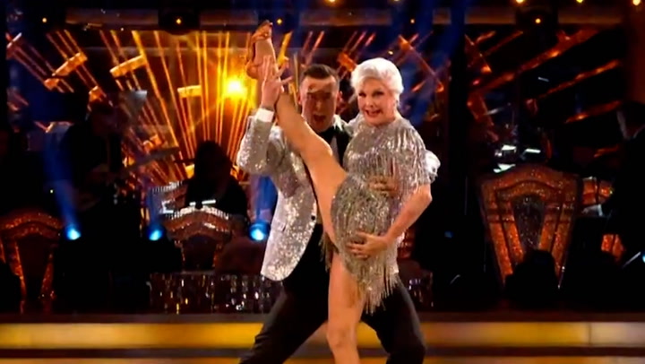 Strictly's Angela Rippon reveals fitness secrets behind incredible leg lift