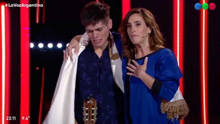 La gran presentación de Nicolás Reartes en "La Voz Argentina".