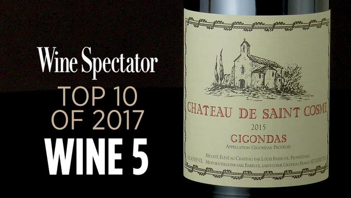Top 10 of 2017 Revealed: #5 Château de St.-Cosme Gigondas 2015