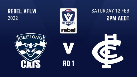12 February - Round 1 - Geelong v Carlton