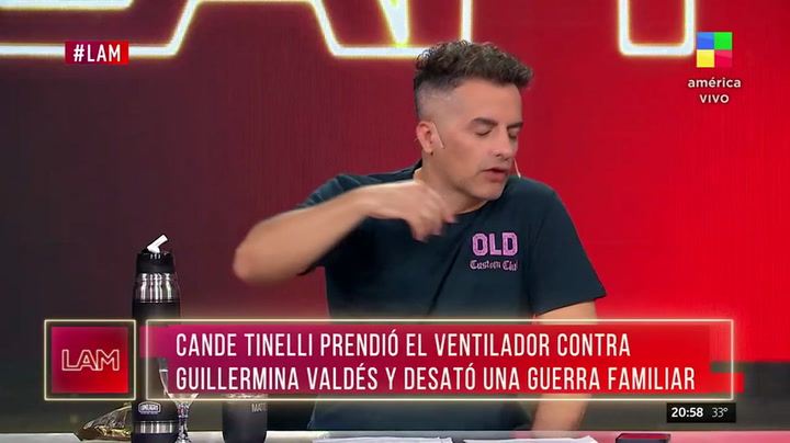 Ángel de Brito reveló por qué Cande Tinelli no volvió a LAM tras sus dichos sobre Guillermina Valdés