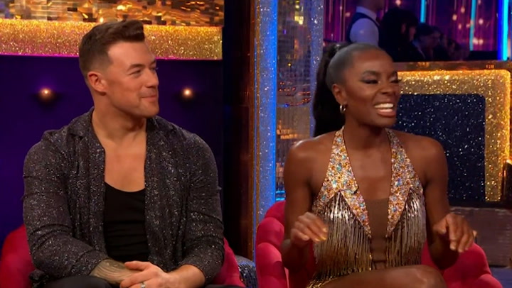 Strictly's AJ Odudu shares fitness secrets after wowing fans with toned legs