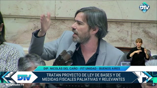 Nicolás del Caño, contra la Ley Bases: "Lo que están haciendo es bajarle impuestos a los más ricos y subírselo a los trabajadores restituyendo Ganancias"