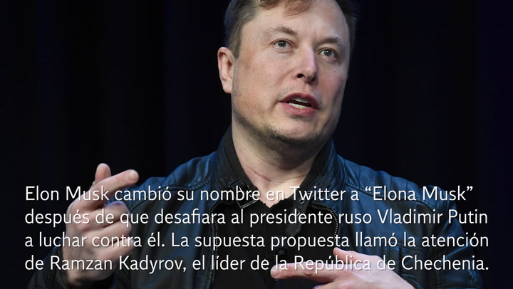 Elon Musk le declara la guerra a Putin en Twitter