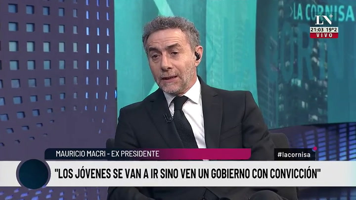 Mauricio Macri: 'Este gobierno deja la Argentina en el séptimo subsuelo'