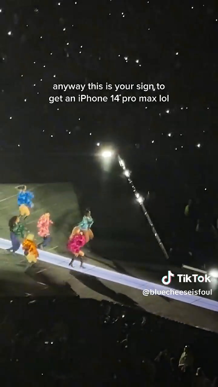 Un video en un recital de Taylor Swift muestra la calidad de la cámara del iPhone 14 Pro Max