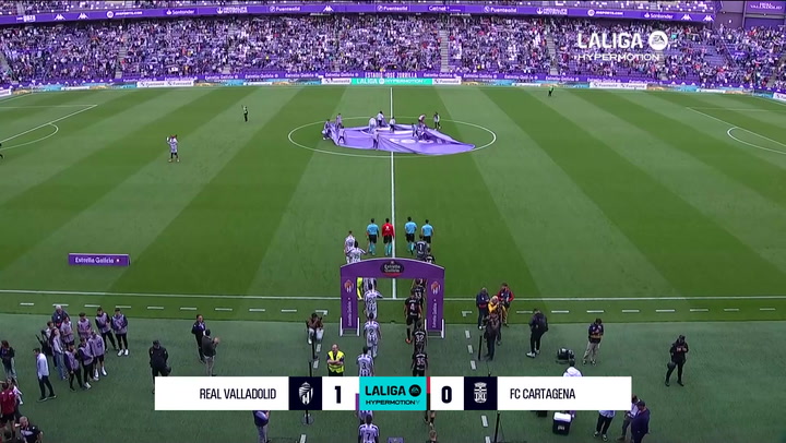 LaLiga Hypermotion (Jornada 6): Valladolid 1-0 Cartagena