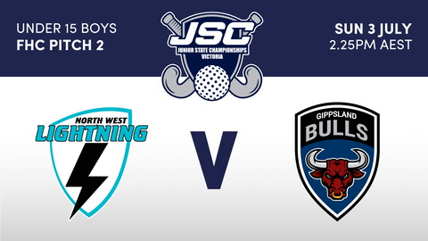 3 July - Hockey Vic Jsc - Fc2 - Lightning V Bulls