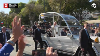 Un Papa custodiado por 8.000 policías: el impresionante operativo de seguridad para blindar a Francisco en Marsella