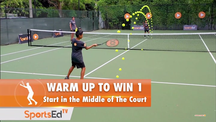 Warm Up to Win 1 - Start in Middle of The Court