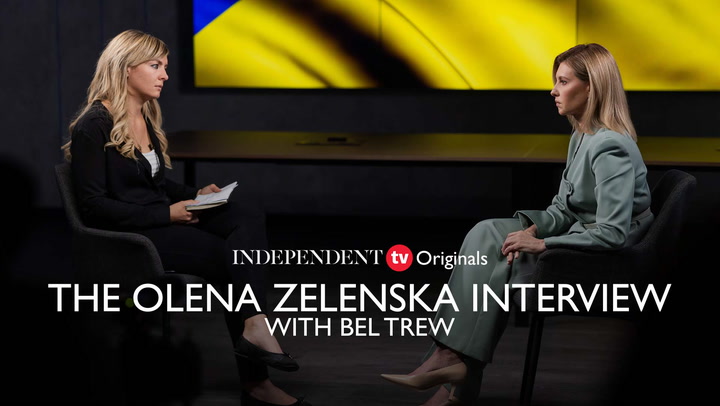 Ukraine’s First Lady Olena Zelenska’s interview with Bel Trew | An Independent Original