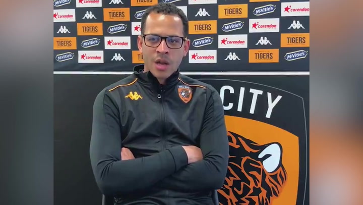 Hull City manager Liam Rosenior says children have seen racist abuse aimed at him on social media