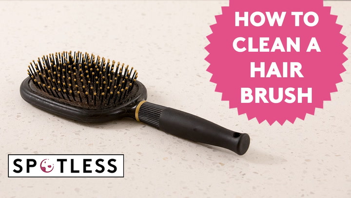 How To Deep-Clean Your Hair Brush  Hair brush, Clean hairbrush, Brush  cleaning diy