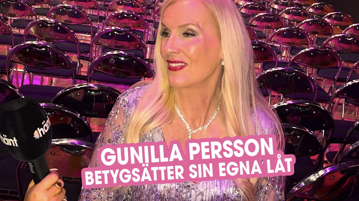 Så bra är Gunilla Persson i Melodifestivalen – enligt Gunilla själv