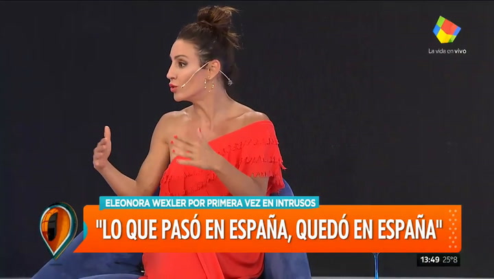 Eleonora Wexler contó cómo fue su experiencia laboral con Nicolás Cabré - Gentileza: América TV