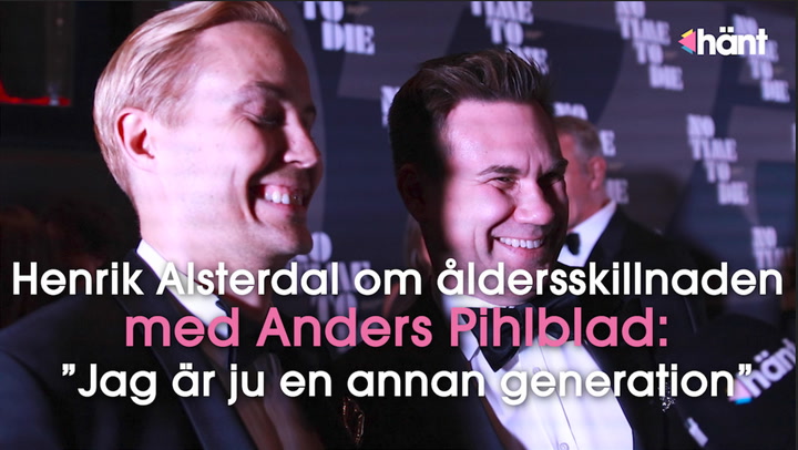 Henrik Alsterdal om åldersskillnaden med Anders Pihlblad: ”Jag är ju en annan generation”