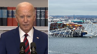 Biden: Federal govt will pay to rebuild Baltimore bridge ‘in full’