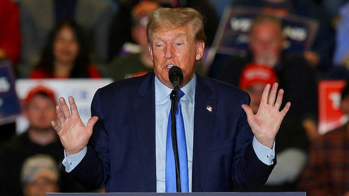 Donald Trump boasts he has glowing health report