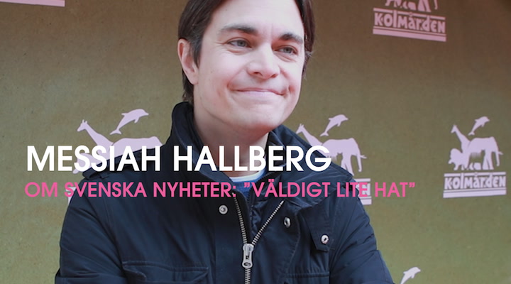 Messiah Hallbergs starka känslor till Svenska Nyheter: ”Väldigt lite hat”