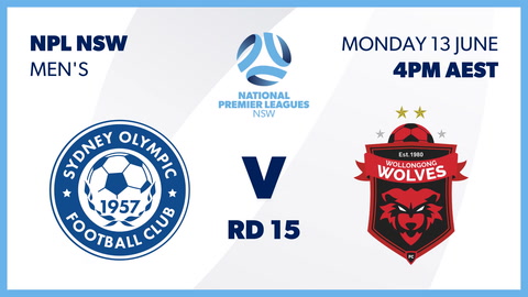 Sydney Olympic FC v Wollongong Wolves FC