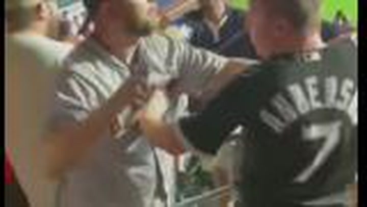 Disturbing video shows brawl between Houston Astros fans and Chicago White Sox fans