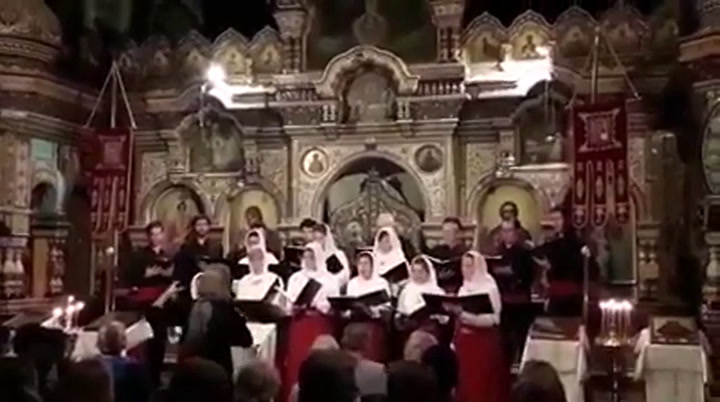 Coro Likui de la Iglesia Ortodoxa Rusa - Fuente: Facebook