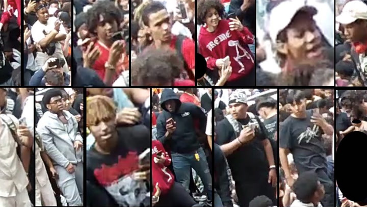 Union Square riot: 16 wanted for damaging car