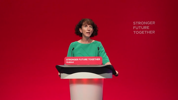 Anneliese Dodds dubs the opposition 'phony Conservatives' at the Labour Party Conference