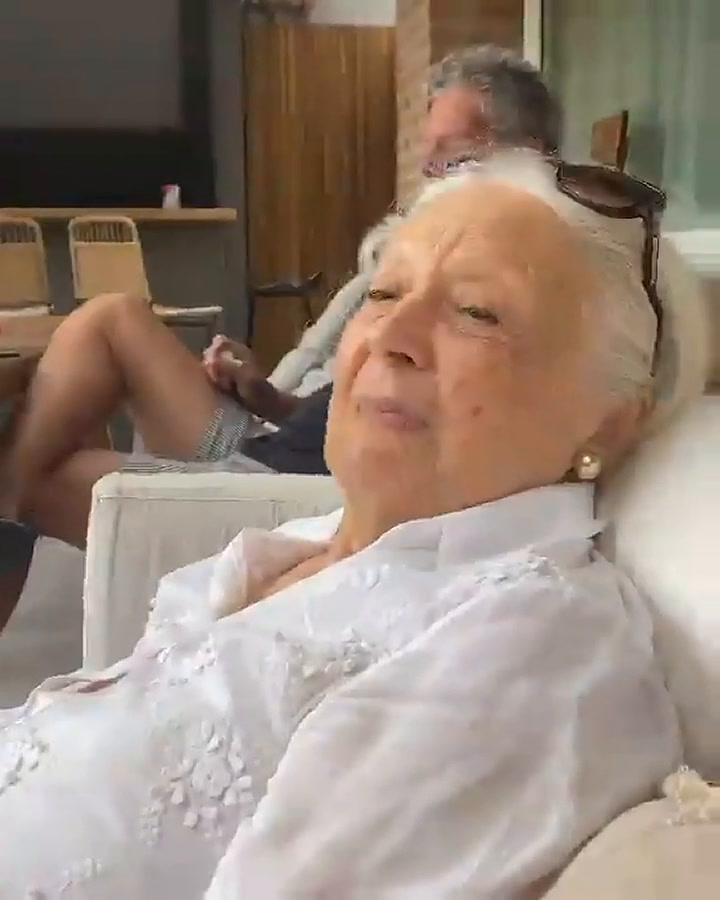 El video de su abuela que compartió Paula Chaves poco después de su muerte
