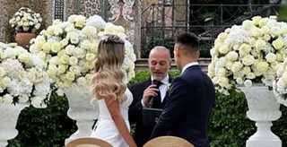 La lujosa boda de Lautaro Martínez y Agustina Gandolfo