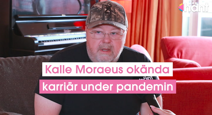 Kalle Moraeus okända karriär: "Jobbade som kock"