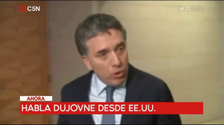 Dujovne, tras la reunión con el FMI: “No voy a dar detalles del acuerdo” – Fuente: C5N