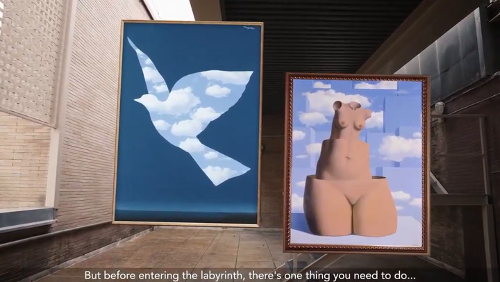 “Visita guiada a La máquina Magritte, retrospectiva del artista en España”