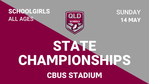 14 May - Schoolgirls State Champs - All Ages - CBUS Stadium