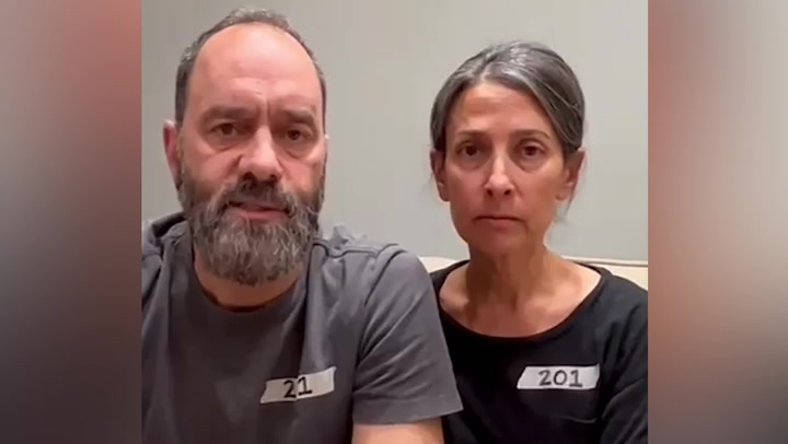 Parents of Israeli-American student shown in Hamas hostage video make video plea