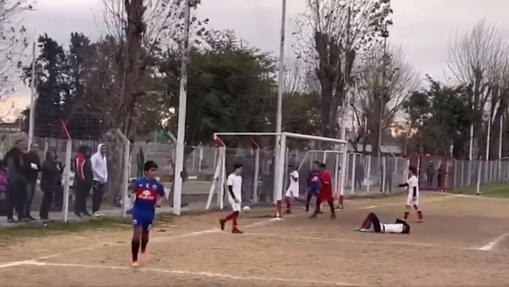 El gol de Benjamín Agüero