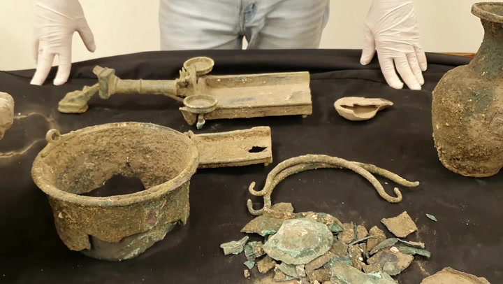 Treasure stolen almost 2,000 years ago recovered by police