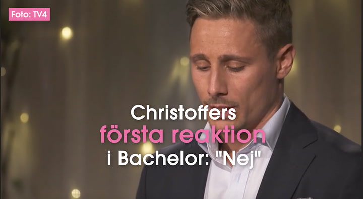 Christoffer tackade först nej till Bachelor: ”Ren frustration”