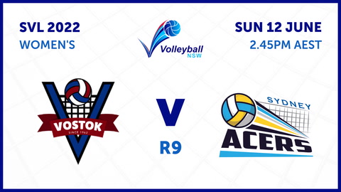 12 June - Sydney Volleyball League - R9 - Vostok v Sydney Acers
