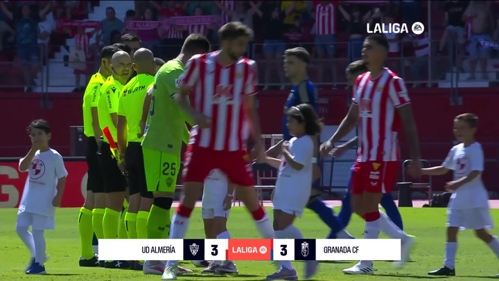 LaLiga EA Sports (J8): Resumen y goles del Almería 3-3 Granada
