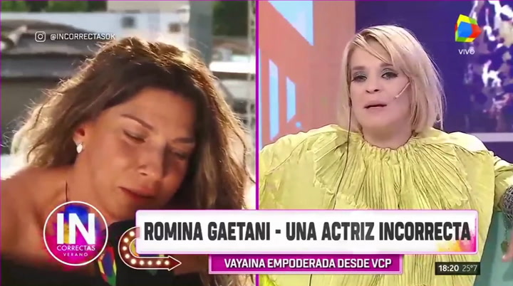 Romina Gaetani se quebró al hablar de la unión de las actrices ante denuncias de acoso