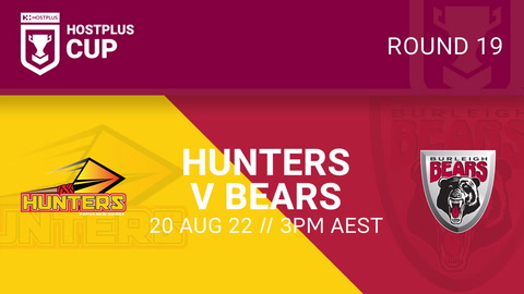 PNG Hunters - HC v Burleigh Bears - HC