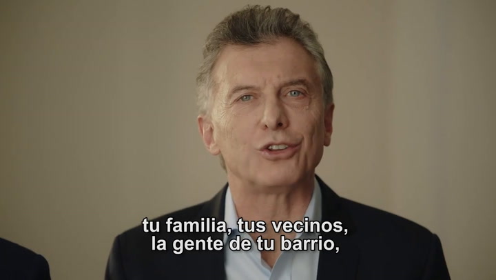 El primer spot de campaña de Macri y Pichetto