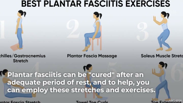 Best plantar fasciitis exercises & stretches